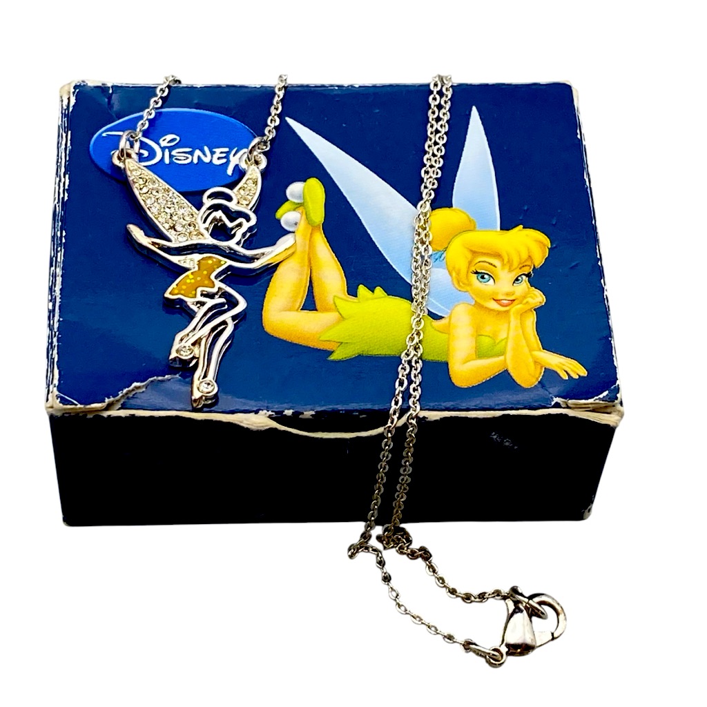 2007 Disney For Avon “Shimmering Tinker Bell” Pendant Necklace